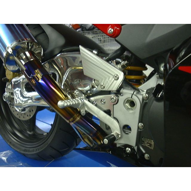 BEET ハイパーバンク 可倒式（シルバー） 0111-H64-20 ビートジャパン バックステップ関連パーツ バイク CBR954/929/900RR