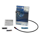 SWAGE-LINE クラッチホースキット ホースエンド アルミ/レッド&ブラック ホースカラー ブラック RACB529 スウェッジライン ハンドルケーブル・ホース類 バイク BANDIT1250 ABS