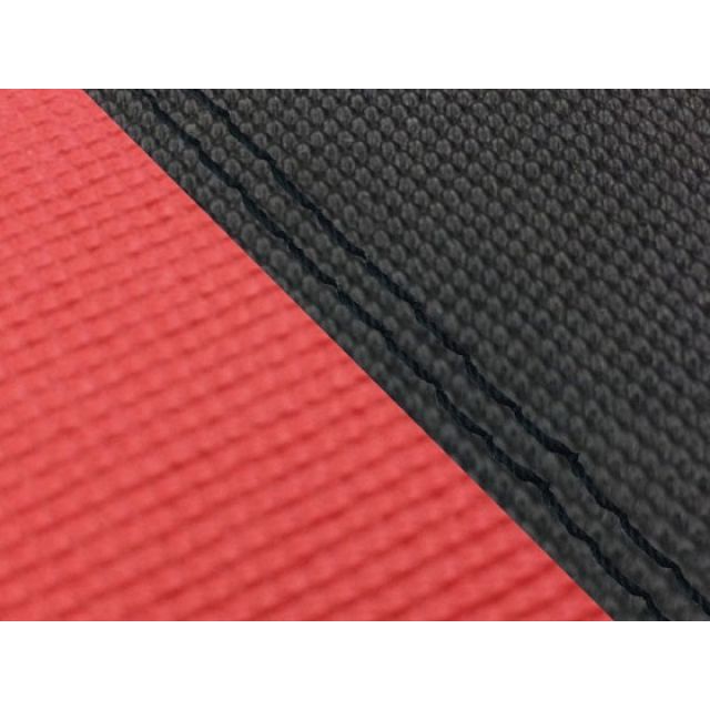 Grondement MT-09/FZ-09 国産シートカバー スベラーヌ黒＆スベラーヌレッド タイプ 張替 仕様 黒ダブルステッチ GH5562YC4644SW10 グロンドマン シート関連パーツ バイク MT-09/FZ-09