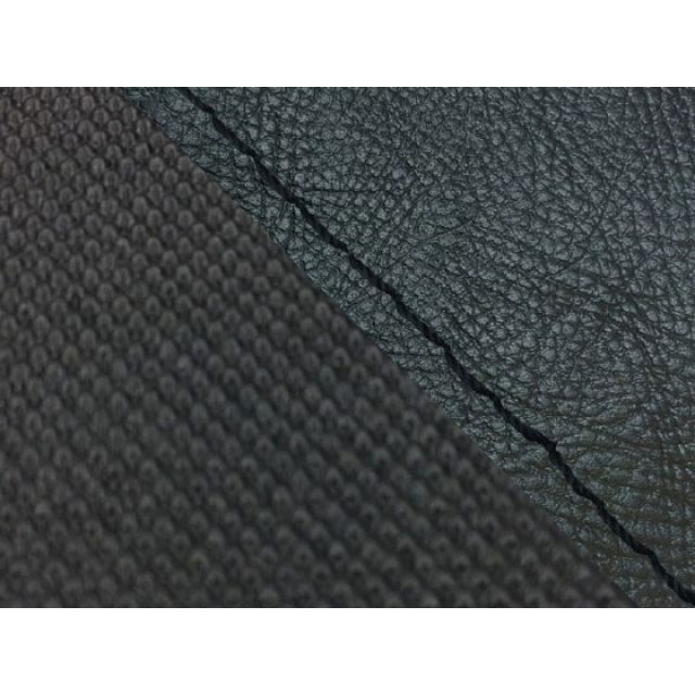 Grondement YZF-R1シングル（フロント側） 国産シートカバー 黒＆スベラーヌ黒 タイプ 張替 仕様 黒ステッチ GH5563YC3746S10 グロンドマン シート関連パーツ バイク YZF-R1