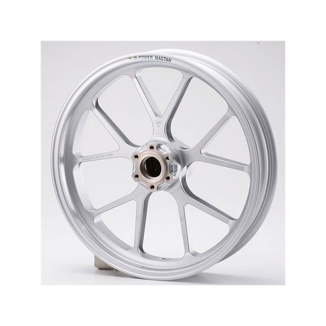 MAGTAN マグネシウム鍛造ホイール セット MAGTAN JB3 フロント：3.50-17/リア：6.00-17 カラー シルバー JB3-106-02/SLV マグタン ホイール本体 バイク ZRX1100