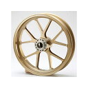 MAGTAN マグネシウム鍛造ホイール セット MAGTAN JB3 フロント:3.00-18/リア:4.00-18 カラー ゴールド JB3-302-01/GLD マグタン ホイール本体 バイク GSX1100S(2)