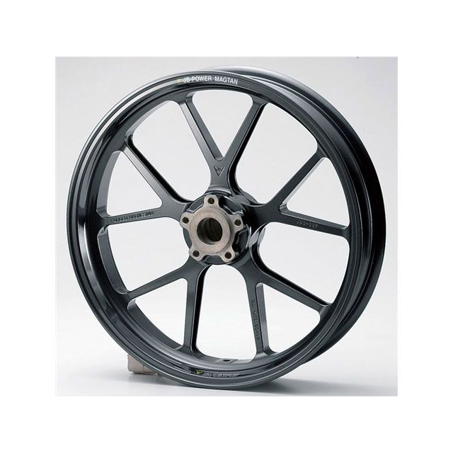 MAGTAN マグネシウム鍛造ホイール セット MAGTAN JB3 フロント：3.50-17/リア：5.50-17 カラー ガンメタリック JB3-303-01/GM マグタン ホイール本体 バイク GSX-R1100