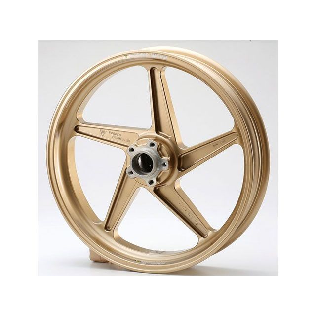 MAGTAN マグネシウム鍛造ホイール セット MAGTAN JB2 フロント：3.50-17/リア：6.25-17 カラー ゴールド JB2-410-02/GLD マグタン ホイール本体 バイク CB1300SF