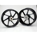 MAGTAN マグネシウム鍛造ホイール セット MAGTAN JB4 フロント:3.50-17/リア:6.00-17 カラー ブラック JB4-410-01/BLK マグタン ホイール本体 バイク CB1300SF(2)