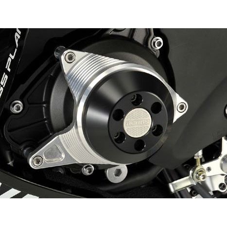 AGRAS レーシングスライダー クランクA カラー ジュラコン/ブラック 342-271-001B アグラス スライダー類 バイク YZF-R1