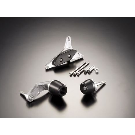 AGRAS レーシングスライダー 3点SET ジェネレーター カラー ジュラコン/ホワイト タイプ ロゴ無 342-389-003 アグラス スライダー類 バイク GSX-R600