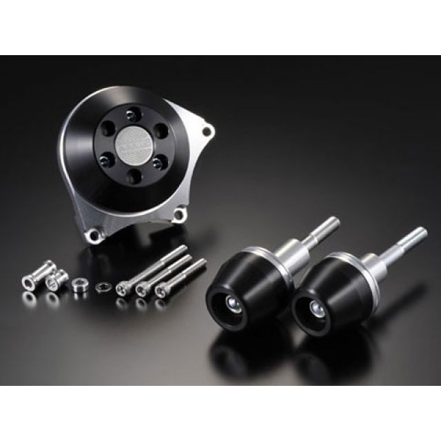 AGRAS レーシングスライダー 3点SET クラッチA カラー ジュラコン/ホワイト タイプ ロゴ無 342-395-007 アグラス スライダー類 バイク GSX-R1000