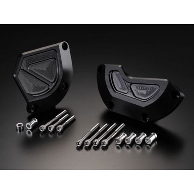 AGRAS レーシングスライダー ケースカバーB SET カラー ホワイト 342-395-011 アグラス スライダー類 バイク GSX-R1000