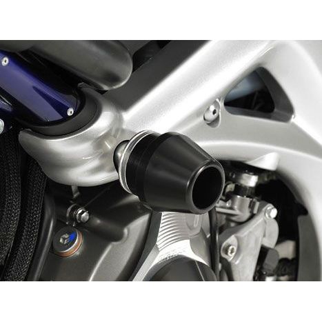 AGRAS レーシングスライダー フレーム φ60 カラー ジュラコン/ホワイト 342-396-001 アグラス スライダー類 バイク GLADIUS400 SV650