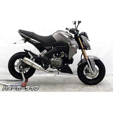 【エントリーで最大P19倍】ウイルズウィン Z125プロ Z125 PRO用 ロイヤルマフラー バズーカータイプ(フルエキゾースト) オプション:オプションD WirusWin