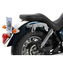 HEPCO&BECKER サイドソフトケースホルダー(キャリア)「C-Bow」(ブラック) 630-7507-0002 ヘプコ&ベッカー キャリア・サポート バイク Bonneville Amerika Speedmaster
