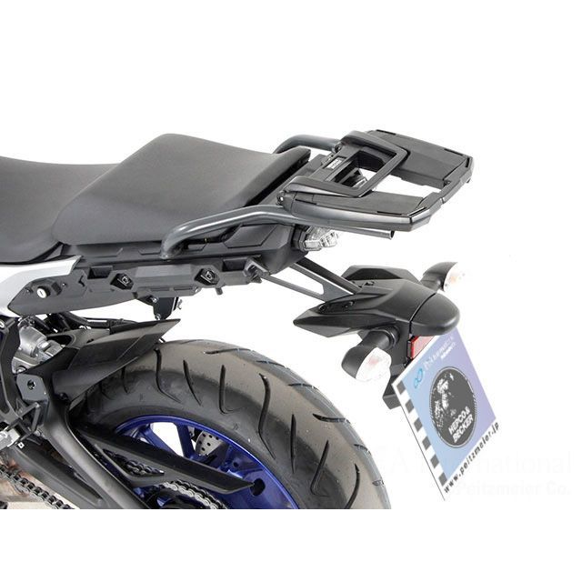 HEPCO＆BECKER トップケースホルダー（キャリア） EasyRack/イージーラック（ブラック） 661-4547-0105 ヘプコ＆ベッカー キャリア・サポート バイク MT-09 TRACER