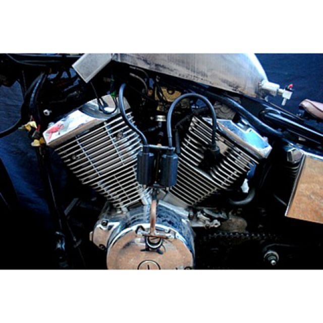 K&W DS250用コイル移設キット 仕様 プラグコード赤のみ P14032 部品屋K&W その他外装関連パーツ DS250