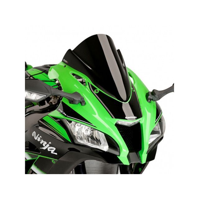 Puig レーシングスクリーン カラー ブラック 8912N プーチ スクリーン関連パーツ バイク ZX-10R
