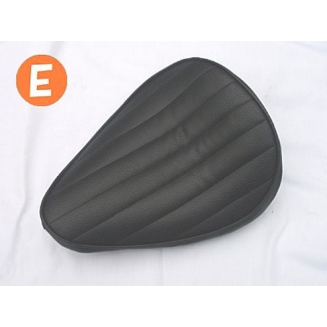 K&W 専用ソロシートKIT リジットタイプ（ステッチ） タイプ Eタイプ カラー 薄茶 P26131 部品屋K&W シート関連パーツ バイク SR400/500