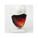 正規品／ライズ NEO FACEMASK タイプ：Flame（レッド） RFM04 RIDEZ その他アパレル バイク