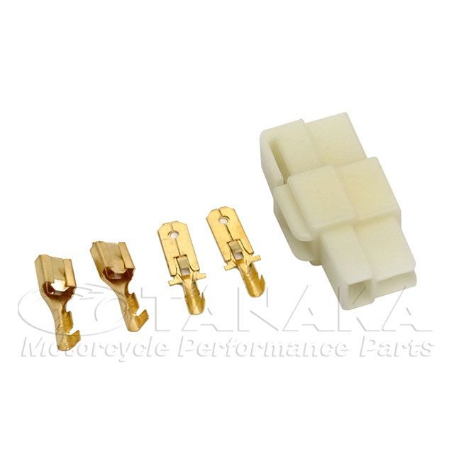 Sea Tac ロック付き 250型 2極カプラー ca1358 田中商会 その他メーター関連パーツ バイク 汎用