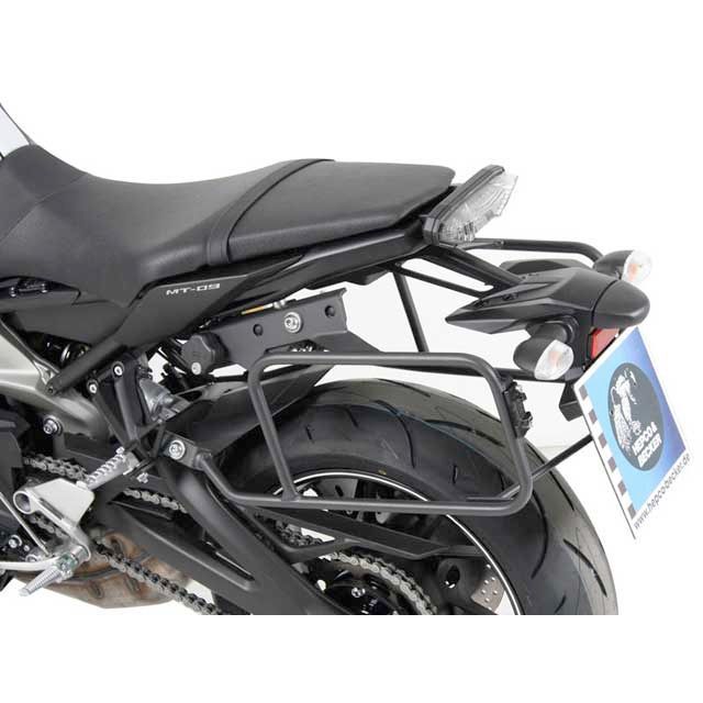 ヘプコ＆ベッカー サイドケースホルダー（キャリア） Lock it system Yamaha MT-09（ダークグレー） 年式：～2016 650-4536-0005 HEPCO＆BECKER キャリア・サポート バイク MT-09