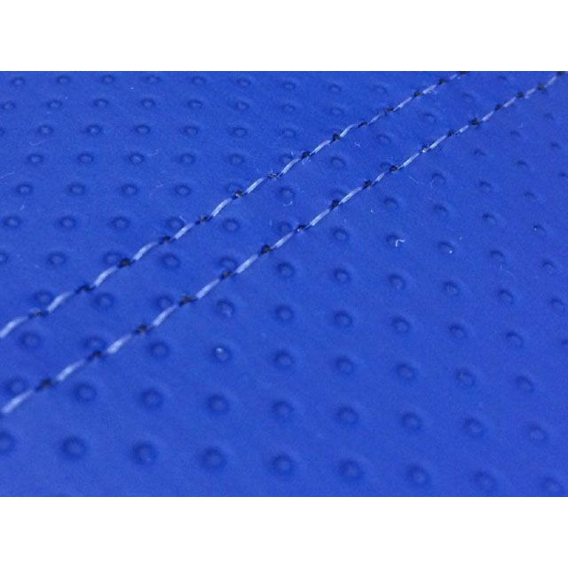 Grondement リモコンジョグ/ZR（5KN/5SU/5PT/5SW） 国産シートカバー エンボスブルー タイプ 張替 仕様 透明ダブルステッチ GH29YC260SW0 グロンドマン シート関連パーツ バイク リモコンジョグ/ZR