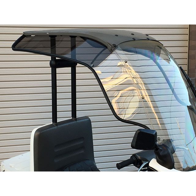 【正規品】ALFA AUTO ジャイロキャノピー用 ワイドバイザー サイドバイザー 60885 アルファーオート スクリーン関連パーツ バイク ジャイロX ジャイロキャノピー