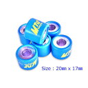 JOSHO1HYPERRACING MT&T製 ウエイトローラー(20mm×17mm) 6個セット 重量 10.5g ・0103042 ジョウショウワンハイパー...
