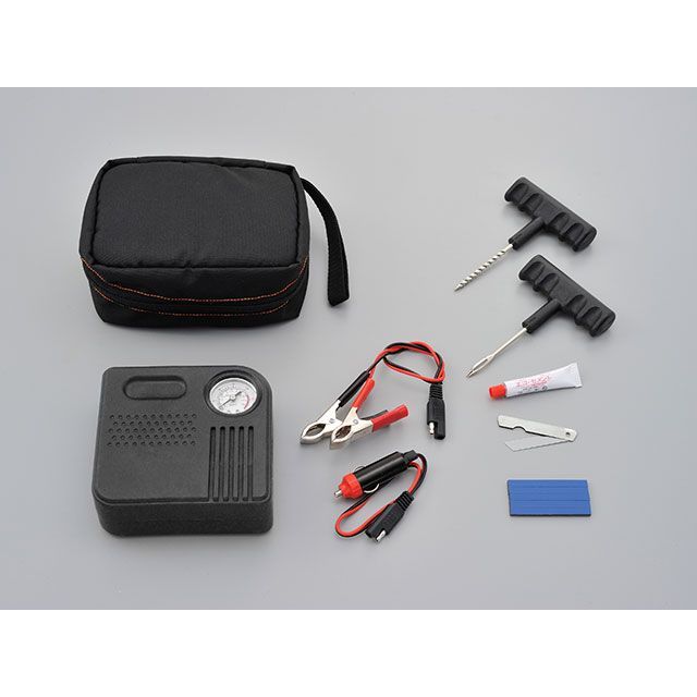 DAYTONA パンク修理キット 電動エアポンプ付き 95732 メーカー在庫あり デイトナ タイヤその他