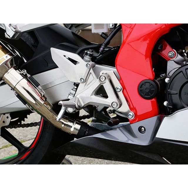 BABYFACE セットバックプレート（シルバー） 002-BH002SV ベビーフェイス バックステップ関連パーツ バイク CBR250RR