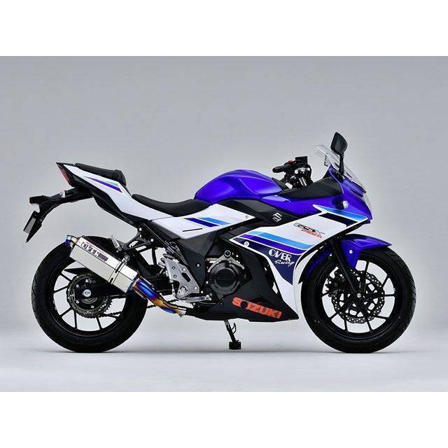 オーバーレーシング TT-Formula フルチタン スリップオンマフラー 17-57-01 OVER RACING マフラー本体 バイク GSX250R