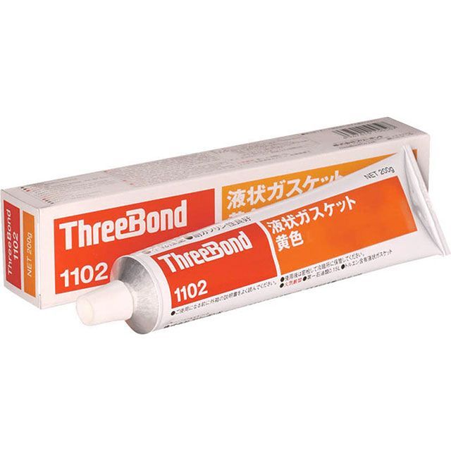 ThreeBond 1102-200G 液状ガスケット 黄色 1102-200G スリーボンド メン