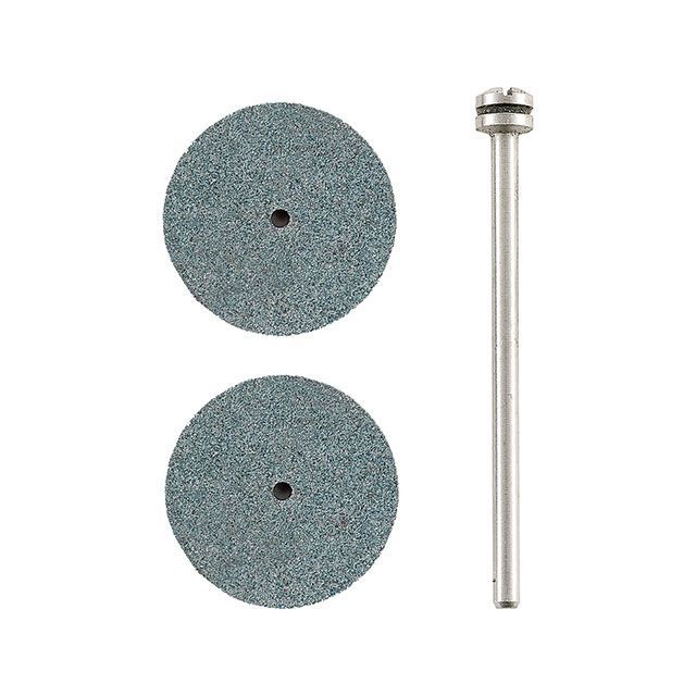 PROXXON 26305 ディスク砥石 2枚（シャフト付） 26305 プロクソン 電動工具