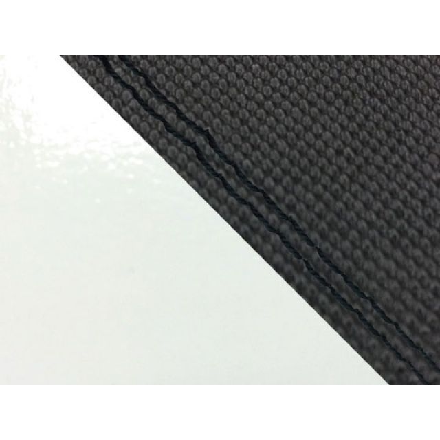 Grondement CBR1000RR（SC57） 国産シートカバー 張替 スベラーヌ黒＆エナメル白 仕様 黒ダブルステッチ 適合 ダブル（リア側） GH5575HC4658SW10 グロンドマン シート関連パーツ バイク CBR1000RR