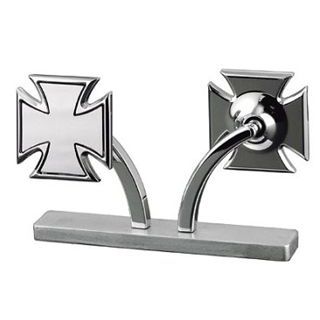 KUSTOM TECH マーシャルクロスミラー 仕様 右側ブラック P10906 カスタムテック ミラー関連パーツ バイク ハーレー