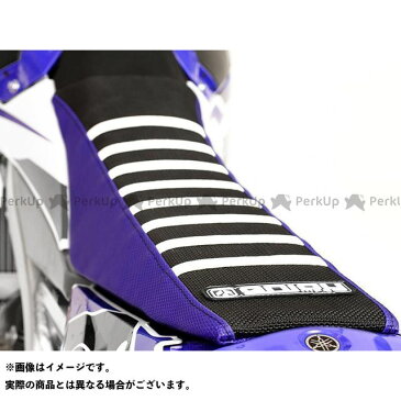 エンジョイMFG WR450F シートカバー Yamaha サイド:青/凸凹:青 MOTO禅