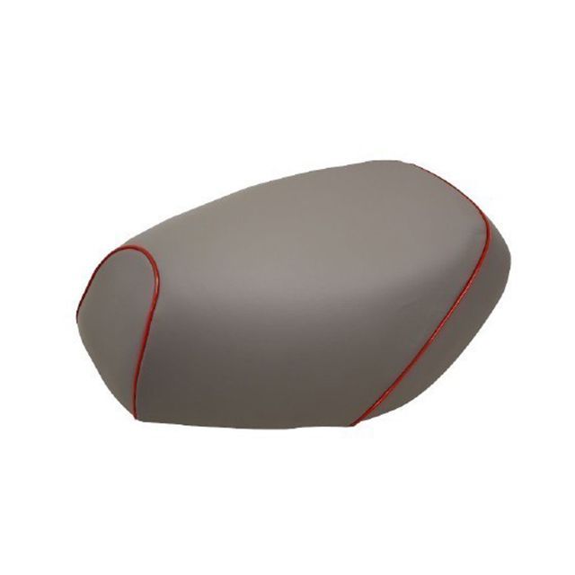 Grondement アドレスV50（CF42/44A）4スト グロンドマン国産シートカバー 被せ（グレー） 仕様 赤パイピング GR74SC70P40 グロンドマン シート関連パーツ バイク アドレスV50