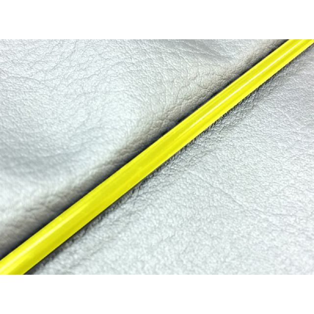 Grondement リード80SS グロンドマン国産シートカバー 張替（シルバー） 仕様 黄パイピング GH68HC540P100 グロンドマン シート関連パーツ バイク リード80SS