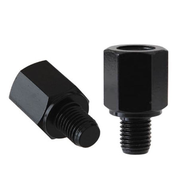 TANAX ネジ径変換アダプター（8mm→10mm逆ネジ） カラー ブラック C-4 メーカー在庫あり タナックス ミ..