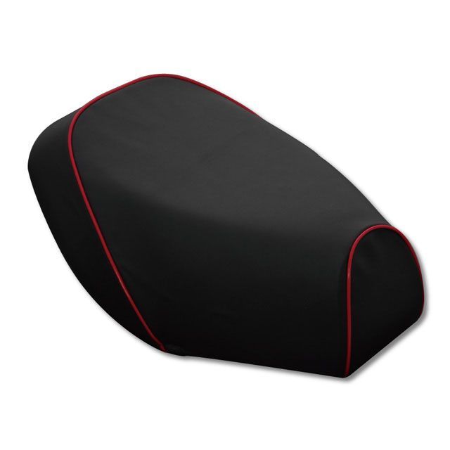 Grondement ジャイロX（TD01） 国産シートカバー 黒 タイプ 被せ 仕様 赤パイピング GR52HC10P40 グロンドマン シート関連パーツ バイク ジャイロX