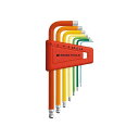 PBSWISSTOOLS 212H-6RB ボール付レインボーレンチセット(パックナシ) ・212.H-6RB メーカー在庫あり PBスイスツールズ ハンドツー...