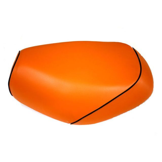 Grondement ジョルノクレア（AF54） 国産シートカバー オレンジ タイプ 被せ 仕様 白パイピング GR54HC140P20 グロンドマン シート関連パーツ バイク ジョルノクレア