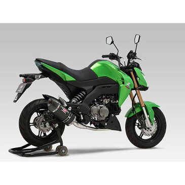 【エントリーで最大P19倍】ヨシムラ Z125プロ 機械曲R-77S サイクロンカーボンエンド EXPORT SPEC 政府認証 SMC YOSHIMURA