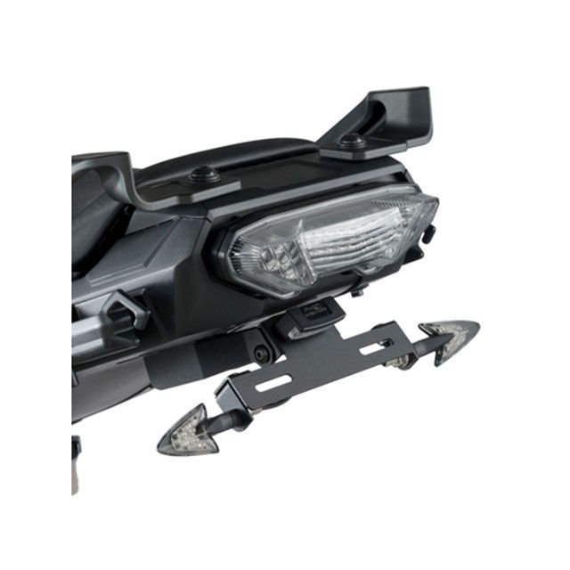 Puig ライセンスサポート（ブラック） 6885N プーチ フェンダー MT-09 MT-09 TRACER