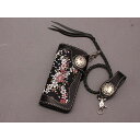 DEGNER W-9AK レザーウォレット(京桜/ブラック) W-9AK-KZ-BK メーカー在庫あり デグナー 財布 日用品
