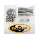 OUTEX スポークブースター リア用 カラー クリアーアルマイト SB-32-CLEAR アウテックス ハブ・スポーク・シャフト バイク CRF250L/CRF250M(2)