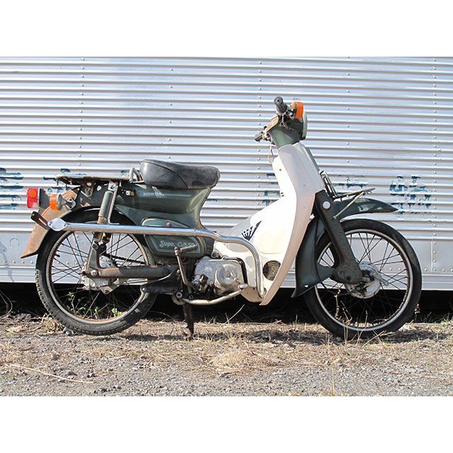HOT LAP レイクパイプ アップタイプ Lake-UP ホットラップ マフラー本体 バイク スーパーカブ50cc/90cc（キャブ車）