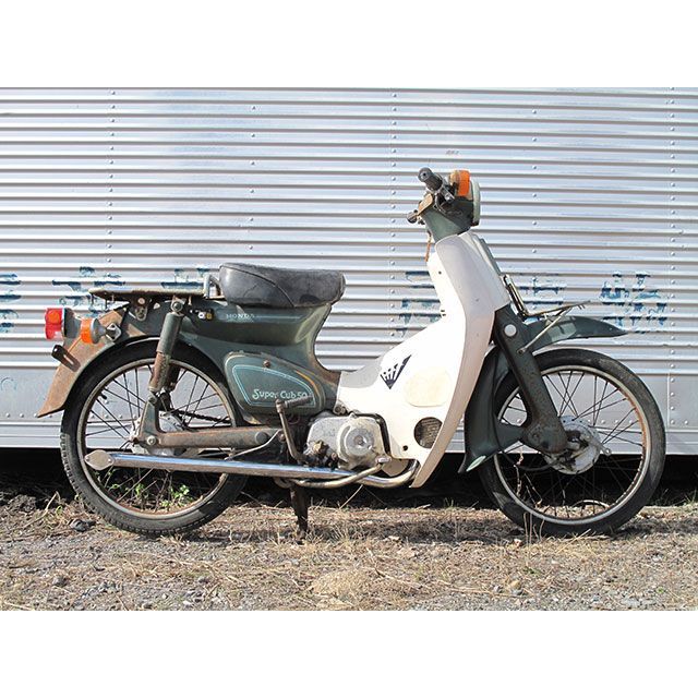 HOT LAP レイクパイプ ダウンタイプ Lake-DN ホットラップ マフラー本体 バイク スーパーカブ50cc/90cc（キャブ車）