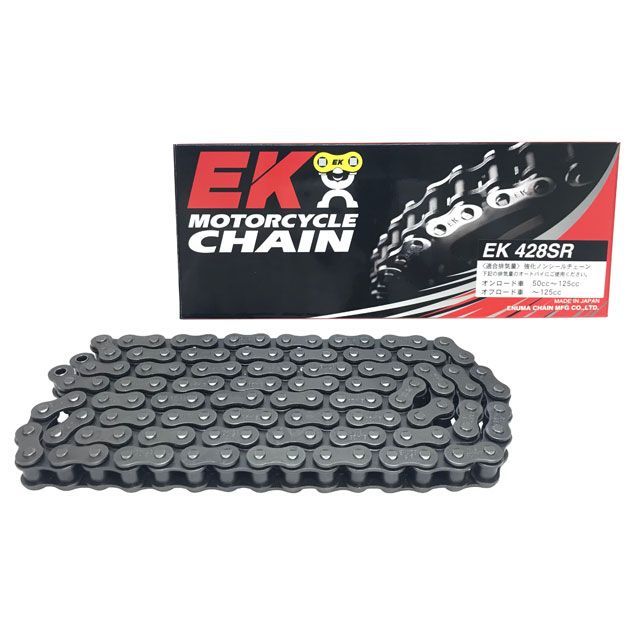 【正規品】EKチェーン ハイパフォーマンス ノンシールチェーン 428SR SPJ リンク数 132L JAN_4582252842400 メーカー在庫あり 江沼チェーン チェーン関連パーツ バイク 汎用