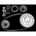 Belt Drives Limited 1-5/8inクローズドベルトキット 86-89yソフテイル ・019897 ベルトドライブリミテッド 駆動ベルト バイ...
