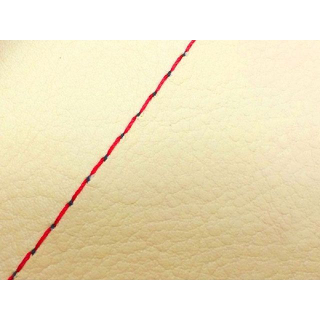 Grondement ドリーム50 国産シートカバー 張替 ベージュ 仕様 赤ステッチ GH88HC330S40 グロンドマン シート関連パーツ バイク ドリーム50