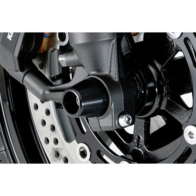 AGRAS フロントアクスルプロテクター コーンタイプ 仕様 アルミ カラー レッド 343-400-A0R アグラス その他サスペンションパーツ バイク Z900RS